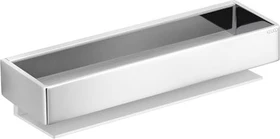Keuco Edition 11 Duschablage schwarzchrom gebürstet/aluminium silber-eloxiert