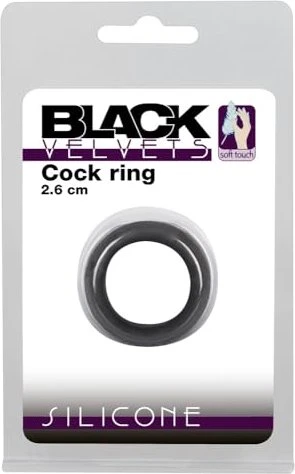 You2Toys Black Velvets Penisring