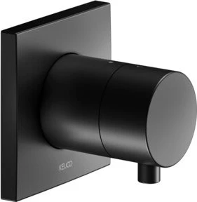 Keuco IXMO 59556 Comfort 2-Wege Umstellventil eckig schwarz matt