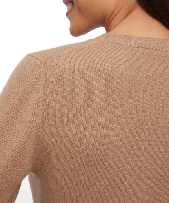 Falke Luxury Rundhals Pullover camel (Damen)