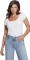 Guess Schmuckknöpfe T-Shirt kurzarm (Damen) Vorschaubild