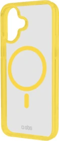 SBS Mobile Mag Frame Case für Apple iPhone 16 gelb