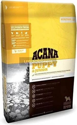 Acana Heritage Puppy und Junior, 17kg