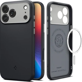 Spigen Nano Pop (MagFit) für Apple iPhone 17 black sesame