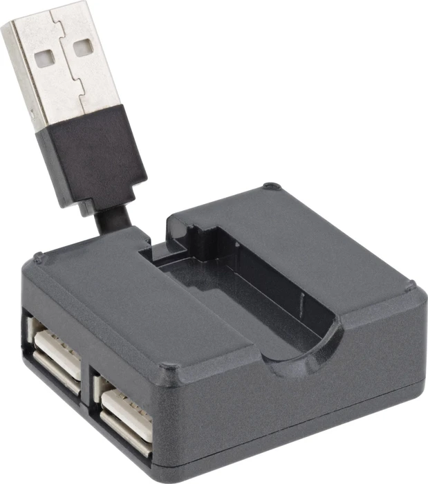 InLine 4-Port USB-Hub, USB-A 2.0 [Stecker]