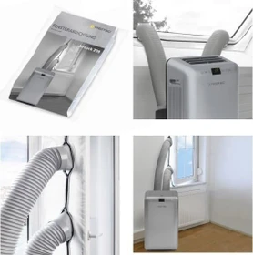Trotec AirLock 200 Fensterabdichtung für mobile Klimageräte, 4m