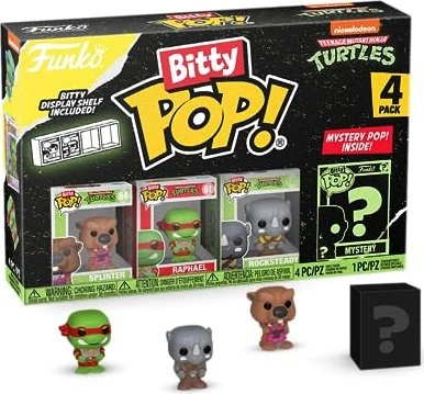 FunKo Bitty Pop! - Teenage Mutant Ninja Turtles - 4-Pack Series 3