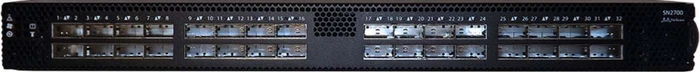 NVIDIA Mellanox SN2000 Spectrum SN2700 Rackmount 100G Managed Switch, 32x QSFP28, C2P Airflow