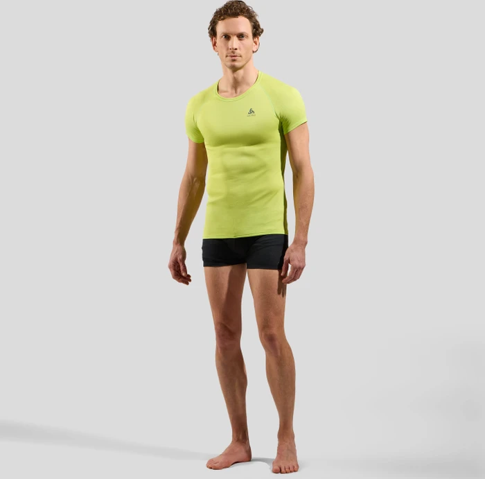 Odlo Active F-Dry Light Eco Funktionsshirt kurzarm sharp green (Herren)