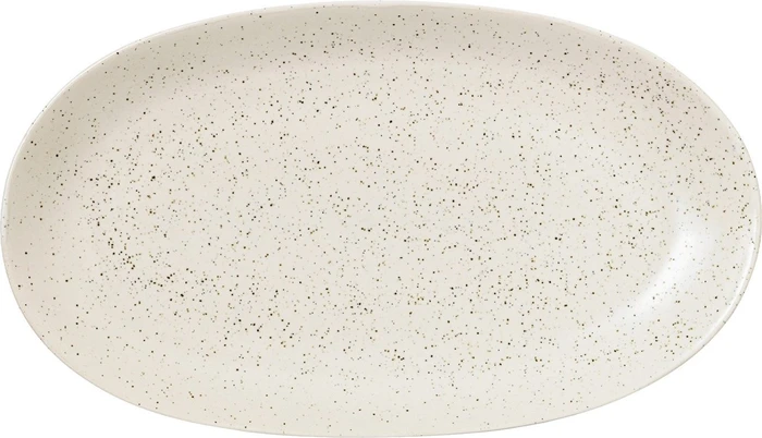 Broste Copenhagen Nordic Vanilla Platte oval 30x17cm