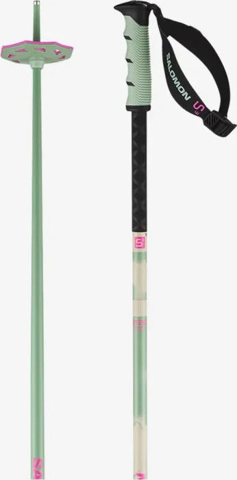 Salomon Steep Pro S3 Alpin Skistock iceberg green (Modell 2025/2026)