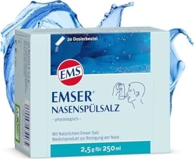 Emser Nasenspülsalz Beutel, 20 Stück