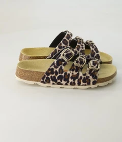 Superfit Fussbettpantoffel Sandale beige/mehrfarbig (Junior)