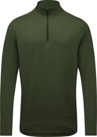 Gore Wear Everyday Mid 1/4-Zip Laufshirt langarm utility green (Herren)