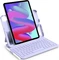 Inateck Superleicht Tastatur Hülle für iPad Air 6 11"/iPad Air 5/iPad 10/iPad Pro 11", violett, UK Vorschaubild