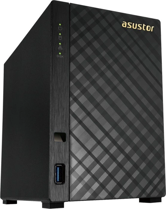 Asustor AS1002T v2, 512MB RAM, 1x RJ-45 1000Base-T, 2x USB-A 3.0