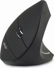 Acer Vertical Ergonomic Wireless Mouse schwarz, USB (HP.EXPBG.009)