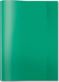 Herma Heftschoner Kunststoff, A4, dunkelgrün/transparent, 25er-Pack