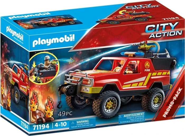 playmobil City Action Feuerwehr-Löschtruck