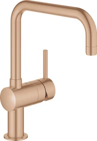 Grohe Minta U-Auslauf warm sunset gebürstet