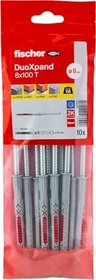 fischer DuoXpand 8x100 T B (10) Schrauben/Dübel-Sortiment, 10 Stück