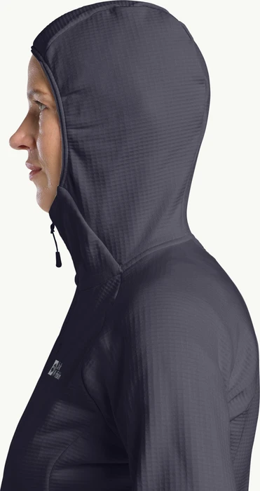 Jack Wolfskin Kolbenberg Hooded FZ Jacke graphite (Damen)