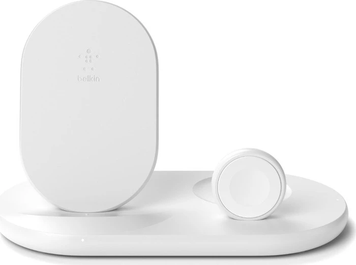 Belkin BoostCharge 3-in-1 Wireless Charger for Apple Devices weiß