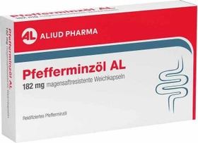 Aliud Pfefferminzöl AL 182mg Weichkapseln, 60 Stück