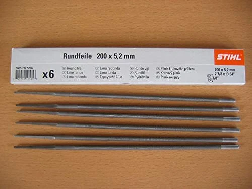 Stihl Kettenfeilen-Set für 3/8", 6-tlg.