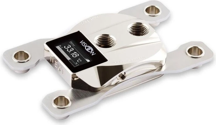 Aqua Computer cuplex kryos NEXT mit VISION AM4, Nickel/Nickel