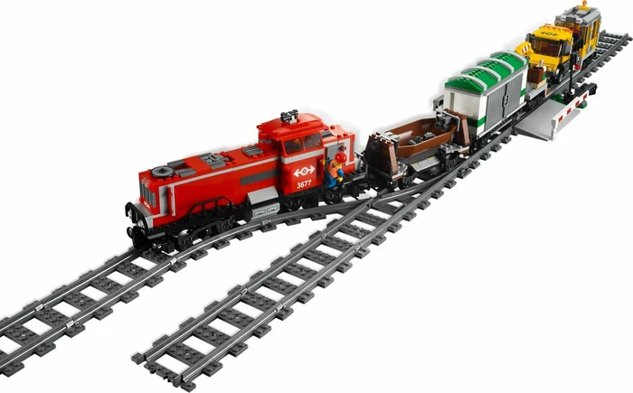 LEGO City Züge - Roter Güterzug