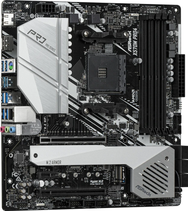 ASRock X570M Pro4 (AMD AM4)