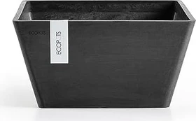 Ecopots Kunststoff-Topf Berlin 25x25cm dark grey
