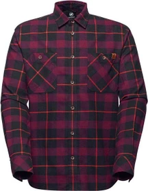 Mammut Alvra Hemd langarm black/vin (Herren)