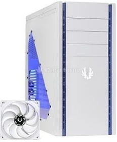BitFenix Shinobi USB 3.0 weiß/blau, Acrylfenster