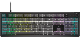 Corsair Gaming K55 CORE RGB, grau, USB, US
