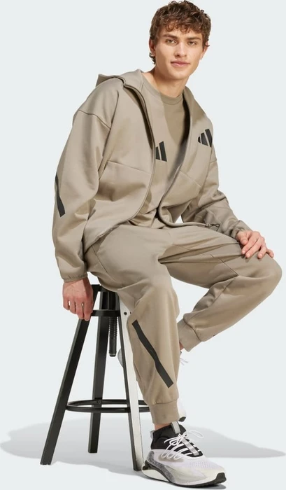 adidas Z.N.E. Zip Hoodie clay (Herren)