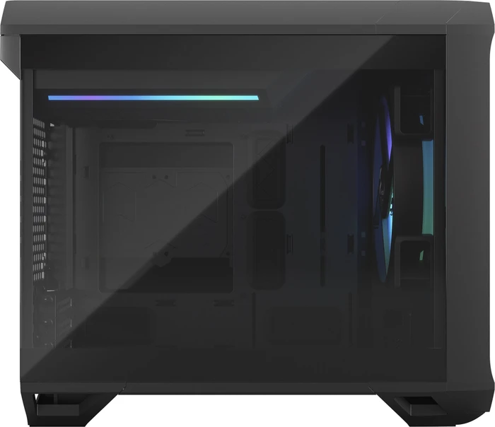 Fractal Design Torrent Nano Black RGB TG Light Tint, Glasfenster, Mini-ITX