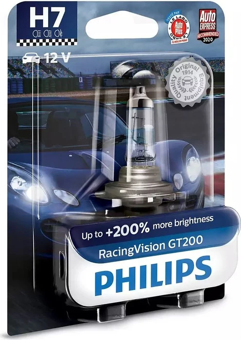 Philips RacingVision GT200 H7 55W, 1er-Pack