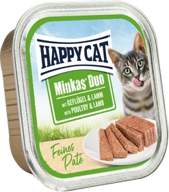 Happy Cat Duo Geflügel und Lamm, 100g
