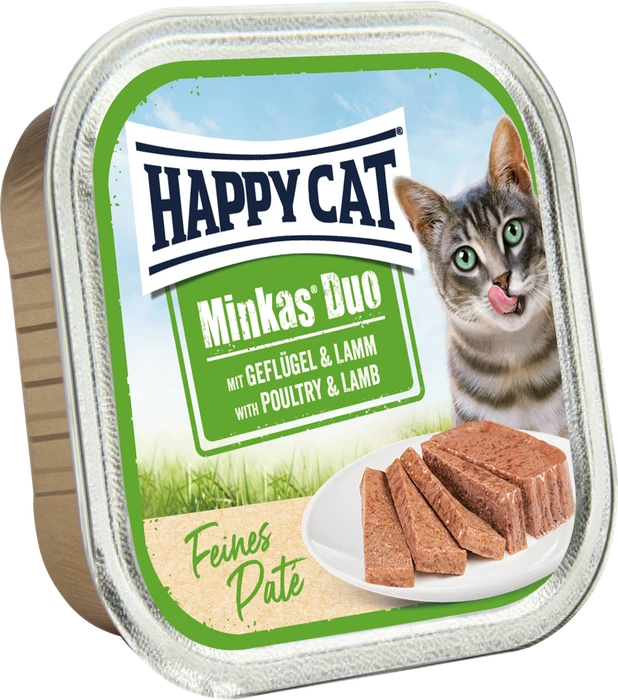Happy Cat Duo Geflügel und Lamm, 100g