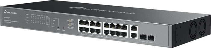TP-Link Omada ES200 Rackmount Gigabit Managed Switch, 18x RJ-45, 2x SFP, 250W PoE+