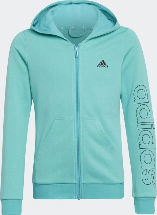 adidas Essentials Hoodie semi mint rush/black (Junior)