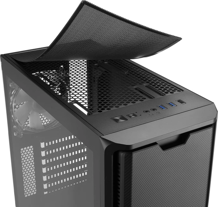 Sharkoon SK3 RGB, Glasfenster