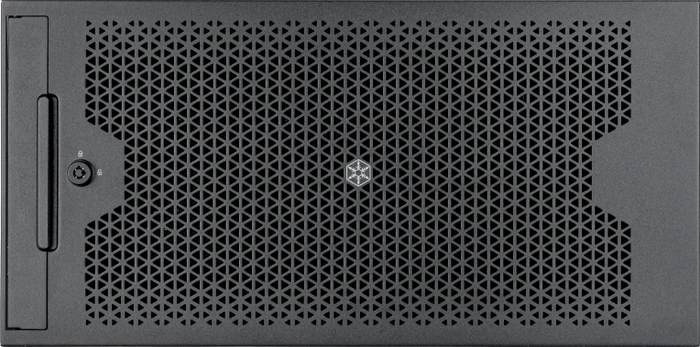 SilverStone RM53-502, Rackmount Server, schwarz/grau, 5HE, ATX