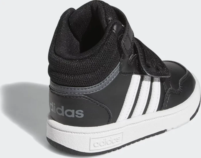 adidas Hoops Mid Baby core black/cloud white/grey six (Junior)