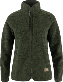 Fjällräven Vardag Pile Fleece Jacke deep forest (Damen)