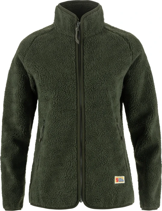 Fjällräven Vardag Pile Fleece Jacke deep forest (Damen)