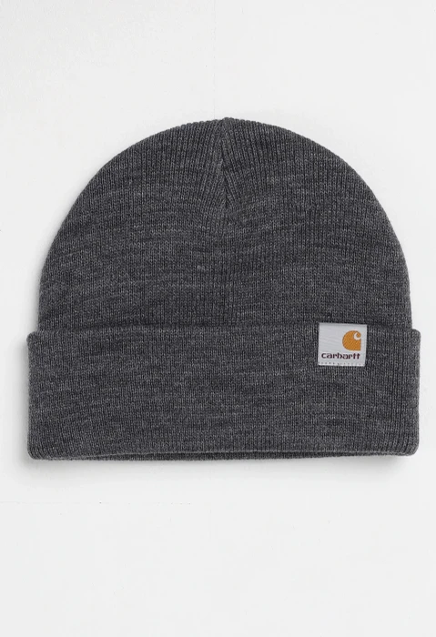 Carhartt Stratus Hat Low Beanie dark grey heather