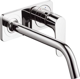 Hansgrohe Axor Citterio M Waschbeckenarmatur mit Platte 227mm chrom